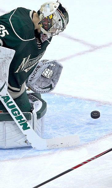 Parise scores early in 3rd as Kuemper, Wild beat Rangers